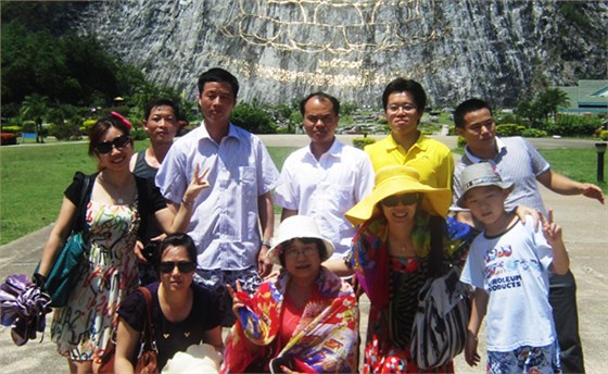 2013年双瑜主管泰国游