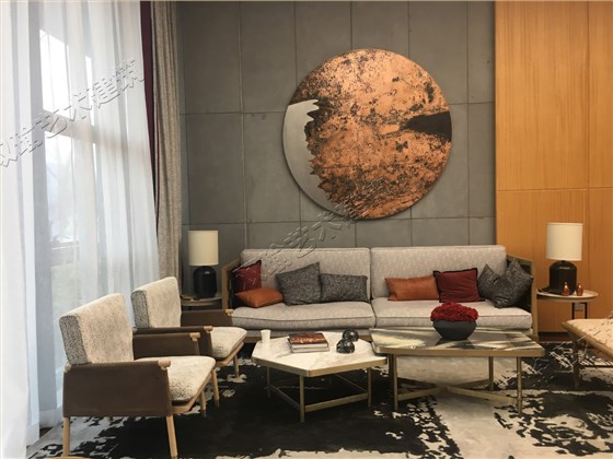 江门华夏幸福社区文化中心&mdash;清水混凝土板