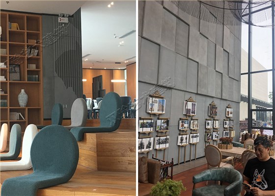 江门华夏幸福社区文化中心&mdash;清水混凝土板