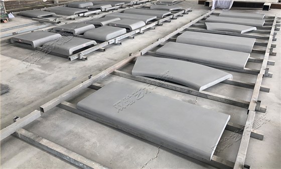 上海徐家汇透光景观坐凳&mdash;透光混凝土