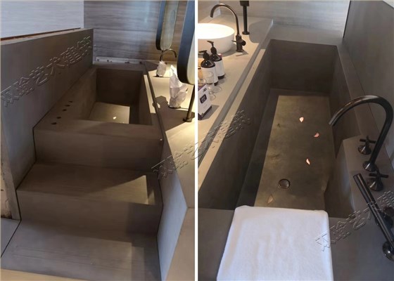 三亚阳光酒店&mdash;仿夯土挂板、清水混凝土